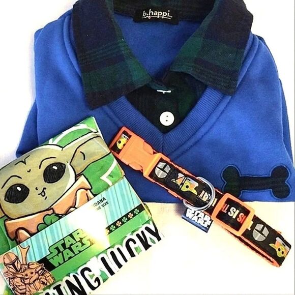 Star Wars Feeling Lucky St Patrick's Day Pet Dog Bundle of 3 Medium - Picture 2 of 16